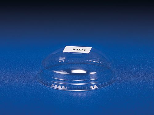 Domdeckel PET für Becher MD4 für Ø103mm 