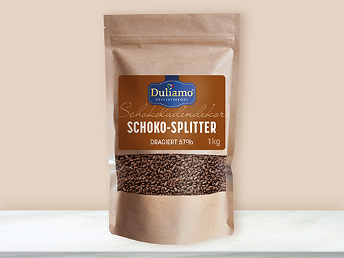 DULIAMO Schoko-Splitter dragie6x1kg-Beutel 